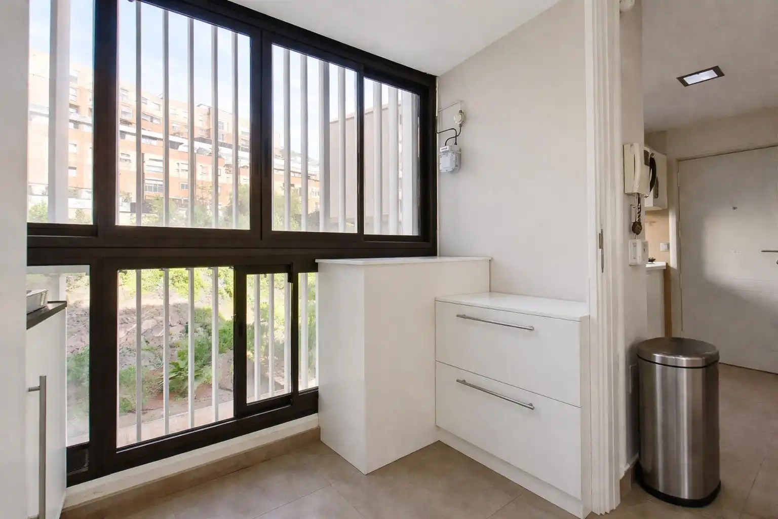 Balcony of Flat for rent in Santa Cruz de Tenerife  with Air Conditioner, Heating and Storage room