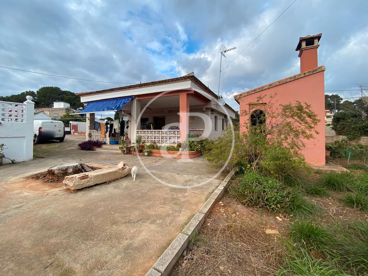 Vista exterior de Casa o chalet en venta en Alberic con Aire acondicionado, Calefacción y Jardín privado