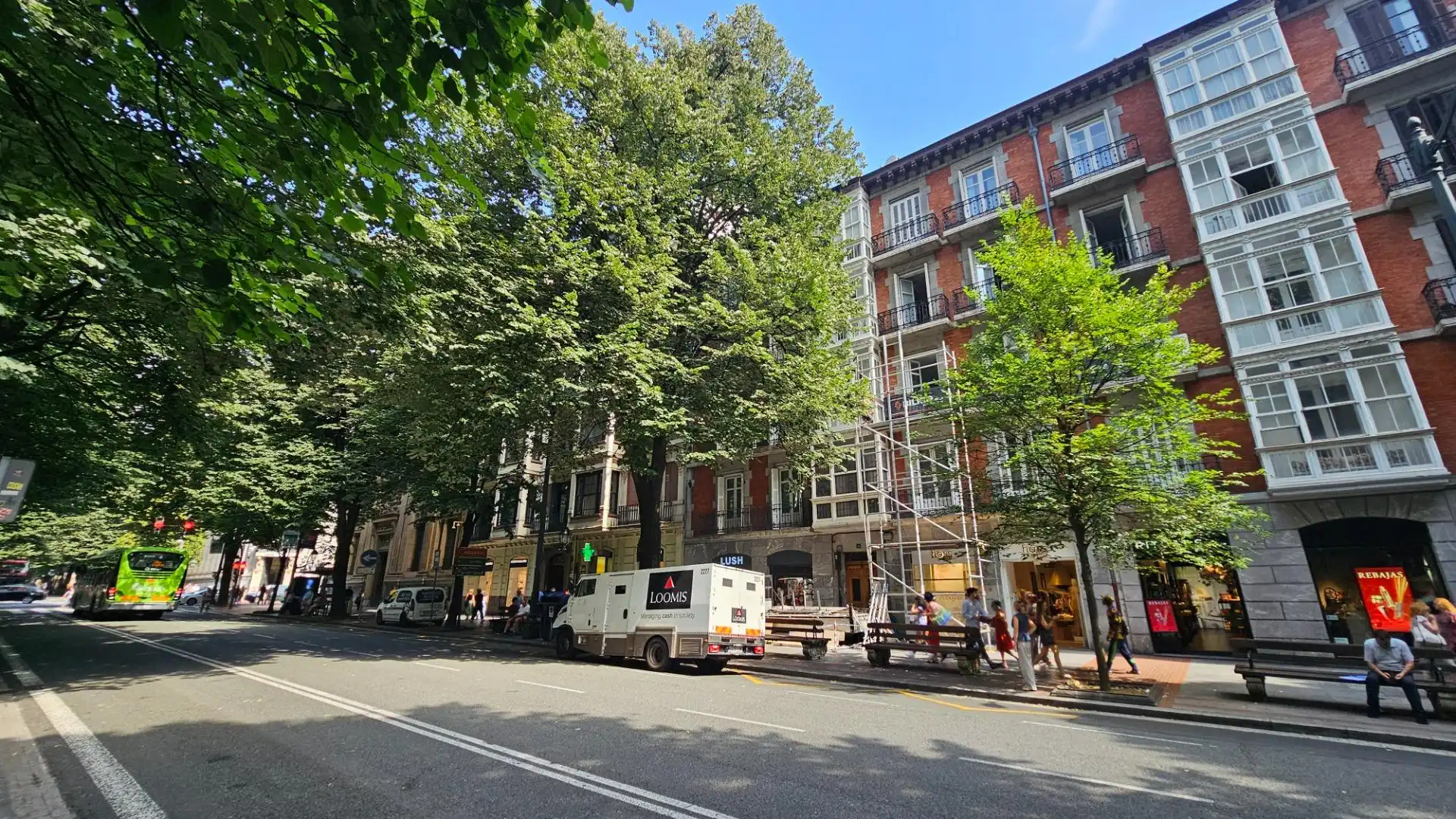 Exterior view of Flat for sale in Bilbao   with Balcony