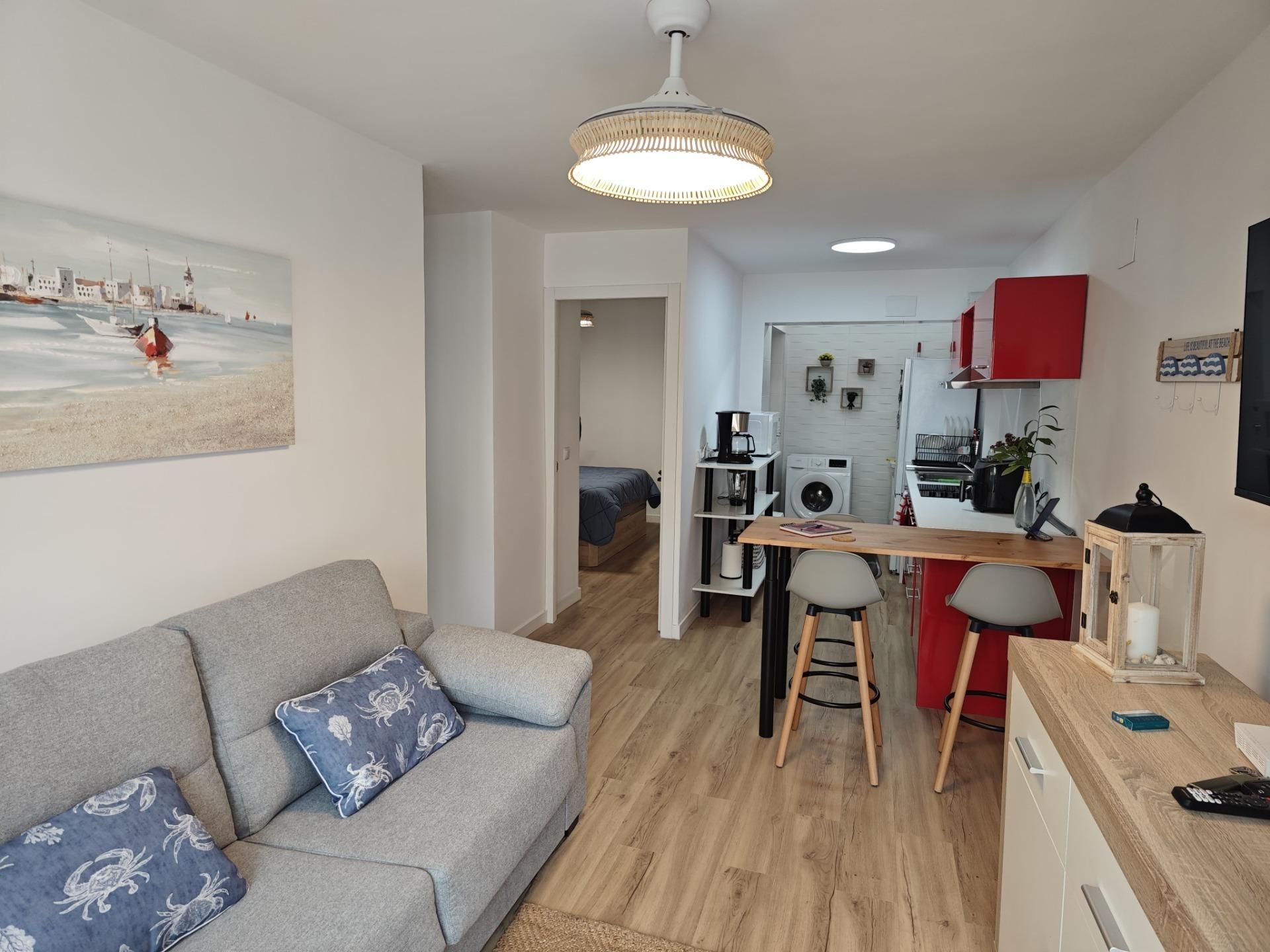 Living room of Single-family semi-detached to rent in Santa Pola  with Terrace