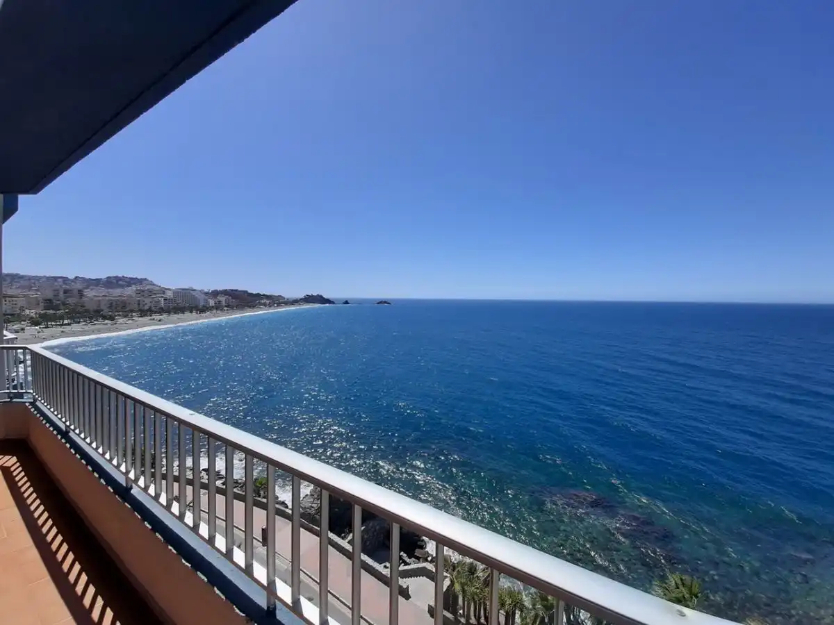 Terraza de Piso de alquiler en Almuñécar con Aire acondicionado, Terraza y Piscina
