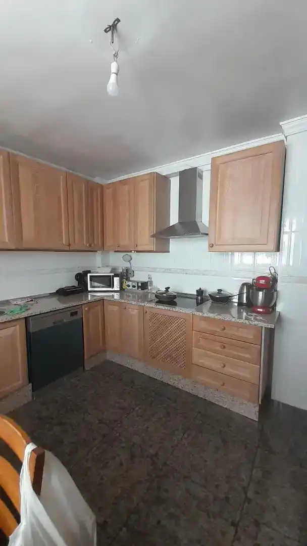 Küche von Wohnung zum Verkauf in Ronda mit Klimaanlage und Balkon