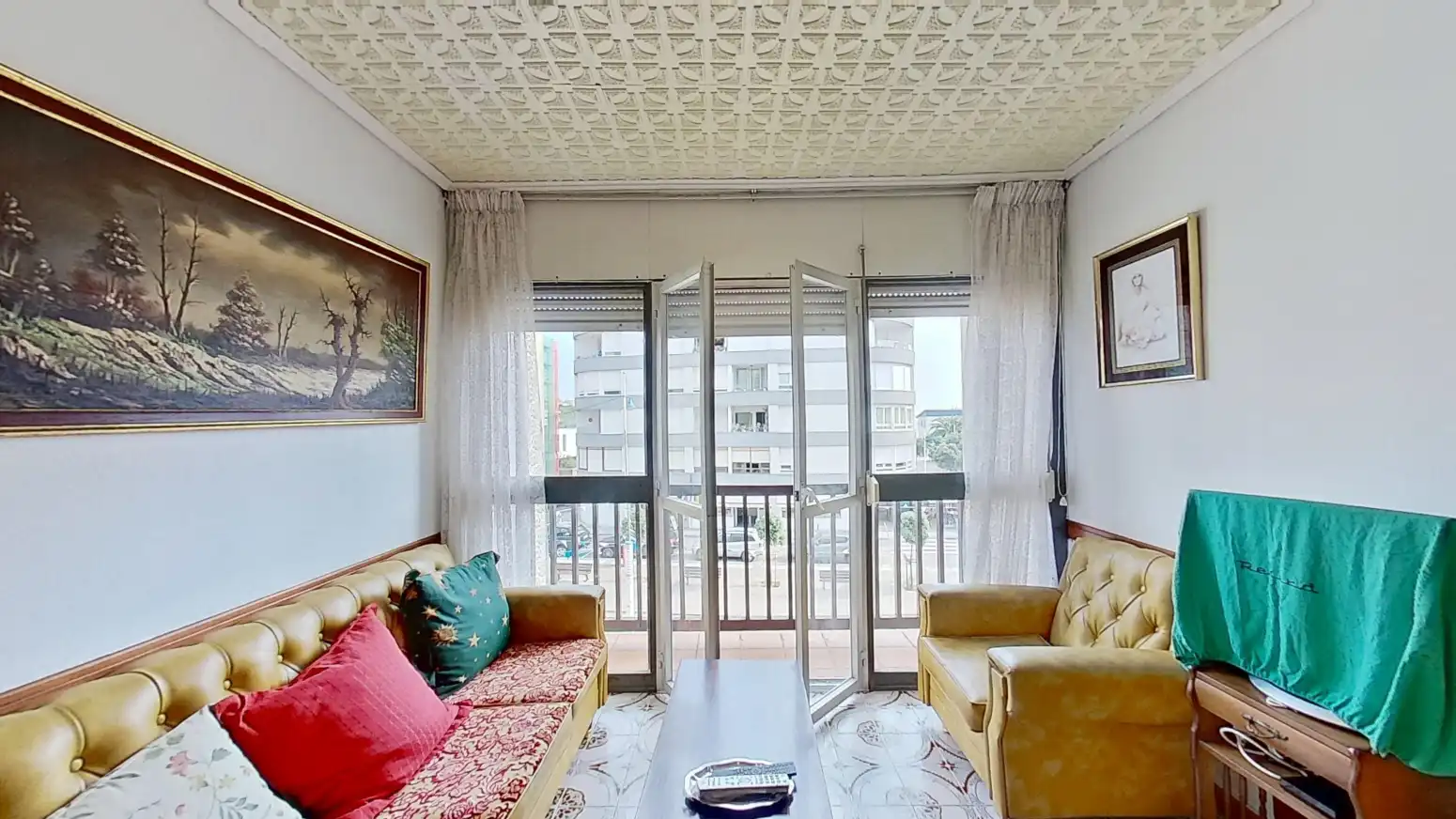 Sala de estar de Piso en venta en Suances