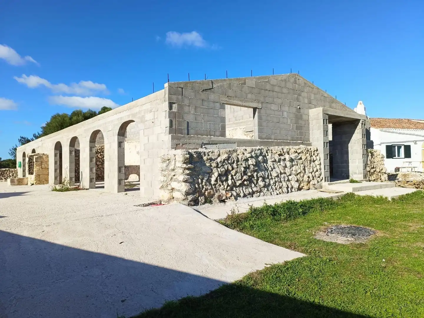 Vista exterior de Finca rústica en venta en Alaior con Aire acondicionado, Jardín privado y Piscina
