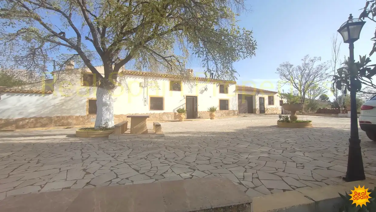 Vista exterior de Finca rústica en venta en Vélez-Rubio con Terraza y Piscina