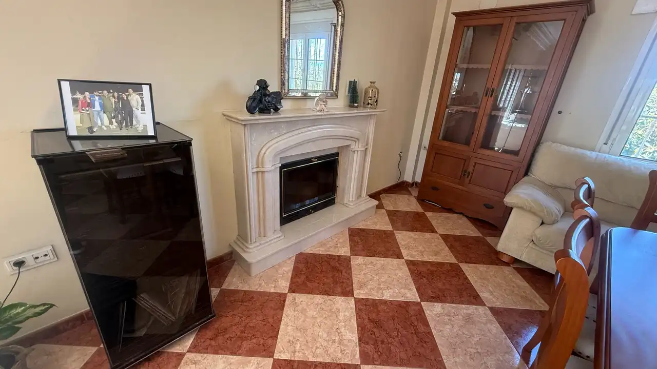 Sala de estar de Casa o chalet en venta en Málaga con Aire acondicionado, Calefacción y Jardín privado