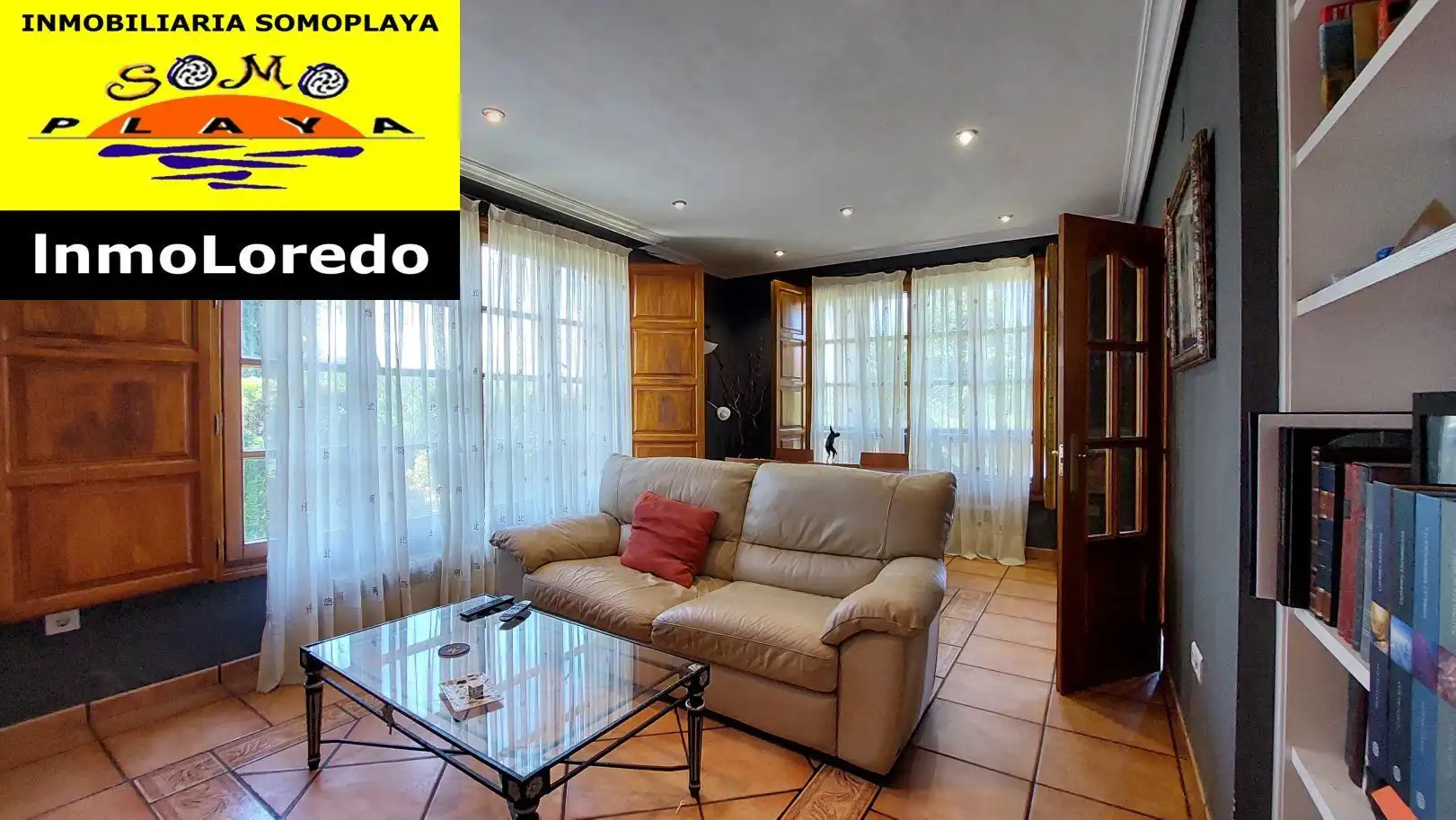 Sala de estar de Casa o chalet en venta en Ribamontán al Mar con Calefacción y Jardín privado