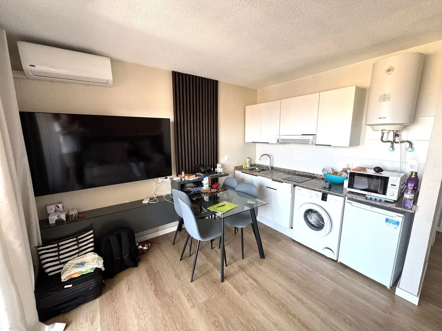 Küche von Wohnung zur Miete in Benidorm mit Klimaanlage, Heizung und Terrasse