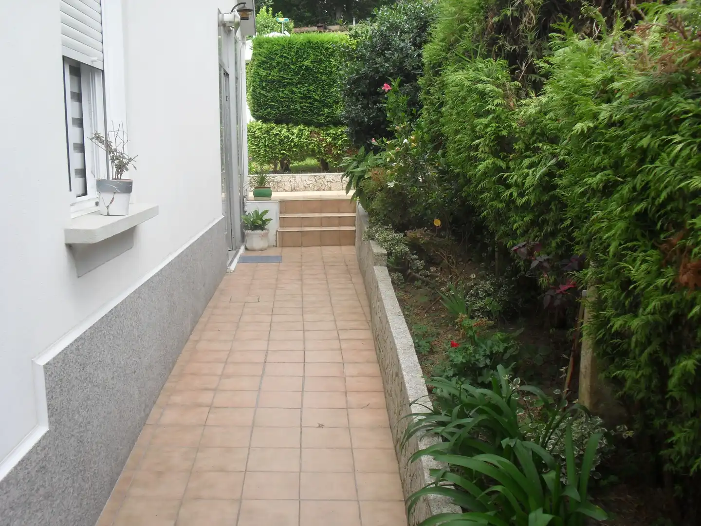 Terrassa de Casa o xalet en venda en Vigo  amb Jardí privat, Terrassa i Traster