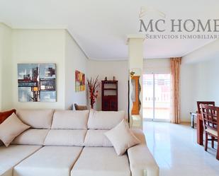 Living room of Flat to rent in Torrevieja  with Air Conditioner, Terrace and Furnished