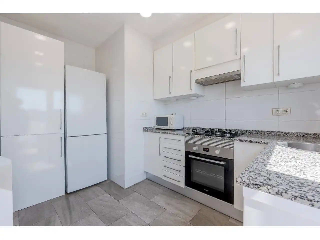 Küche von Wohnung zum Verkauf in Manresa mit Klimaanlage, Heizung und Terrasse