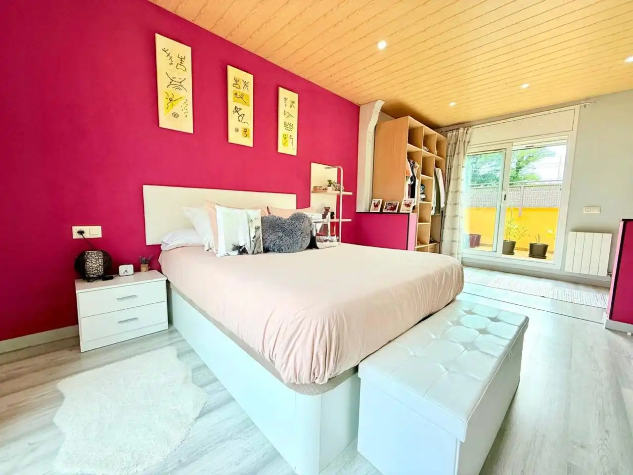 Bedroom of Houses for sale in Hostalric  with Air Conditioner, Heating and Private garden