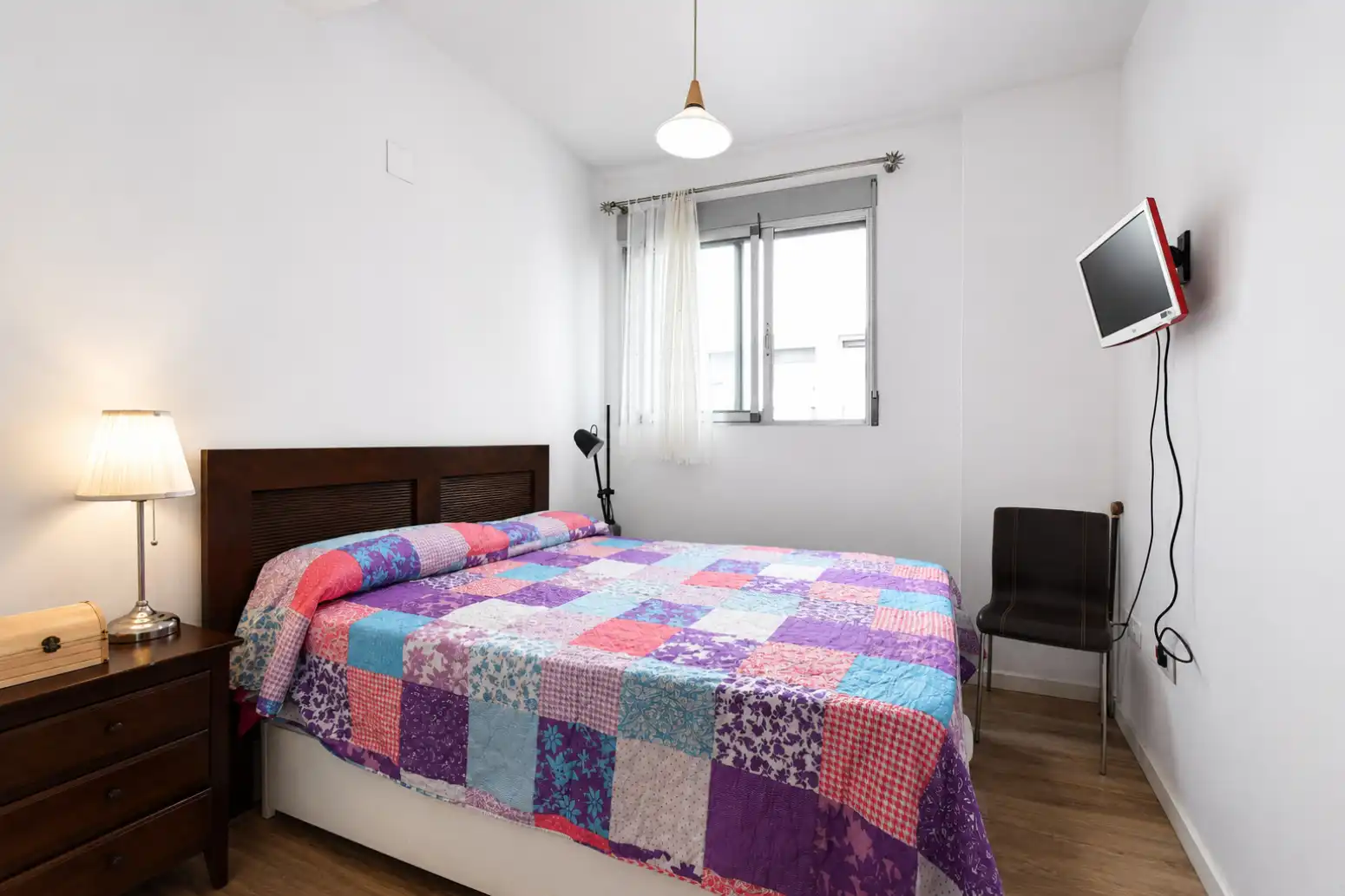 Bedroom of Flat for sale in Rafelbuñol / Rafelbunyol  with Heating, Furnished and Balcony