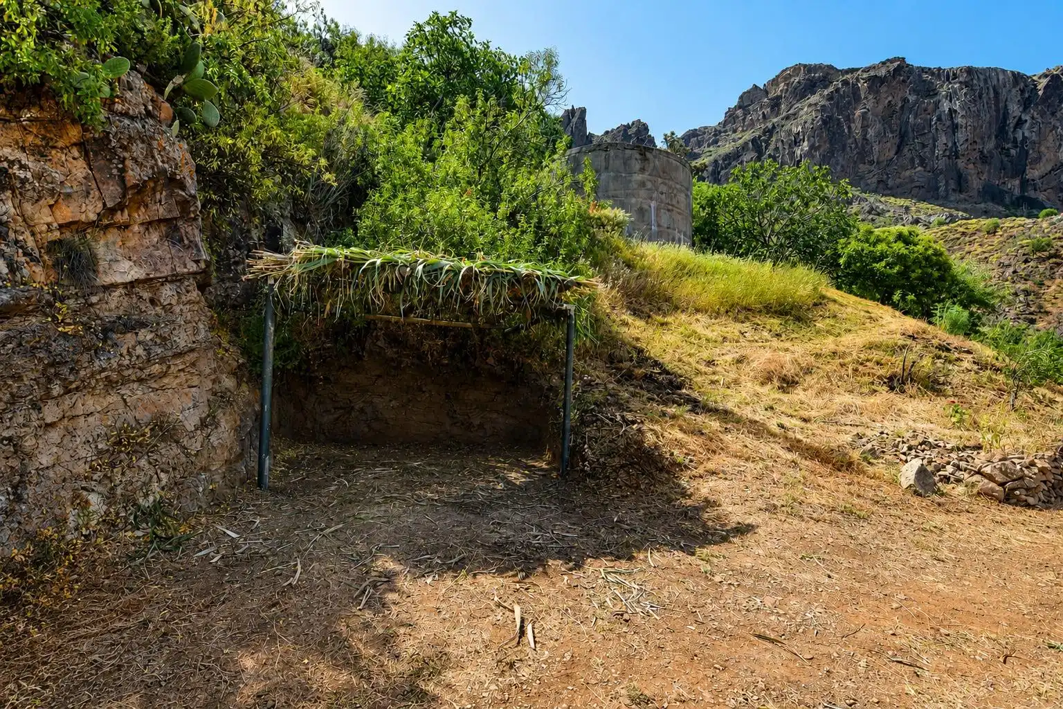 Vista exterior de Finca rústica en venta en Tejeda con Terraza