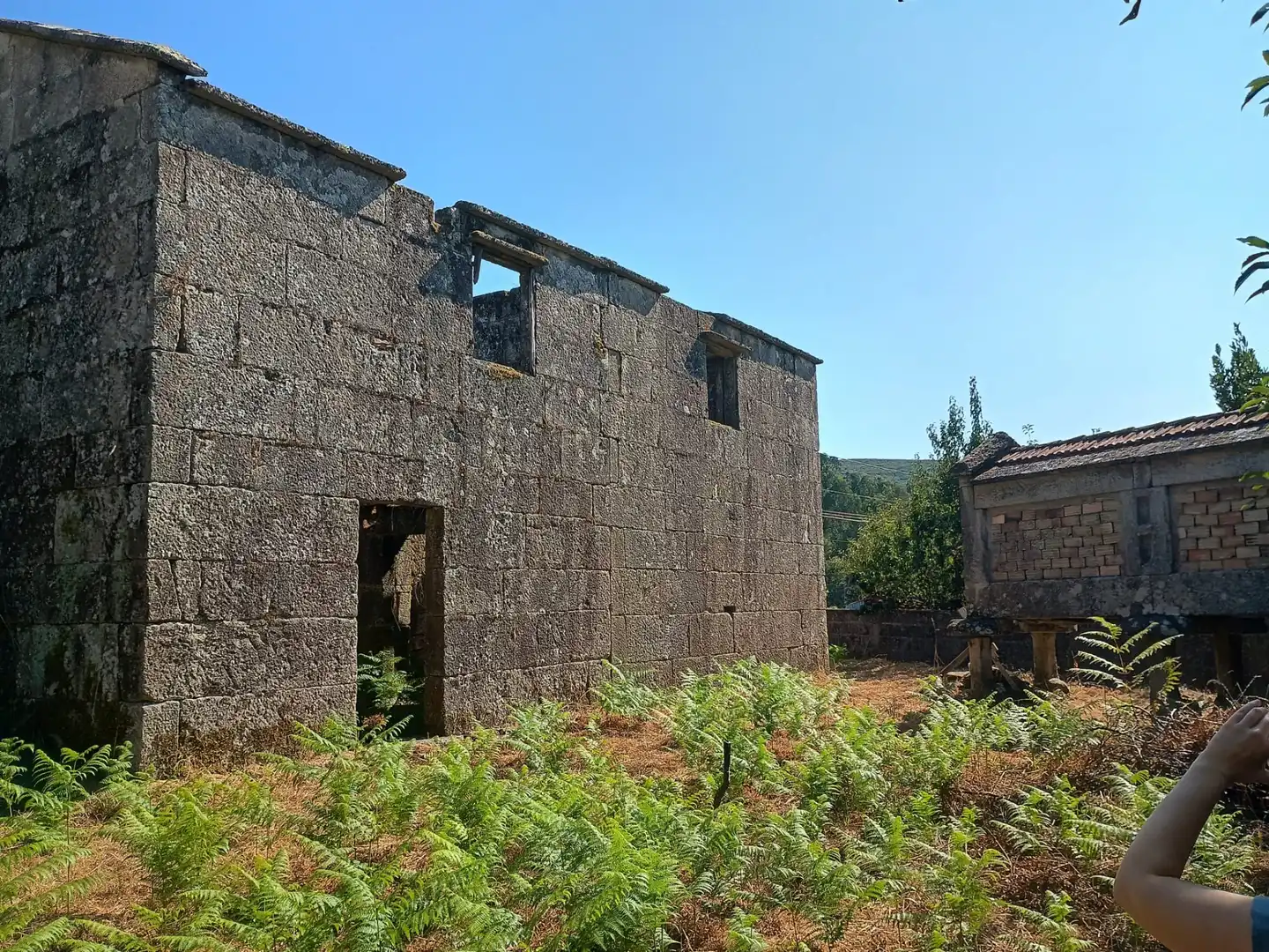Vista exterior de Casa o chalet en venta en Fornelos de Montes con Jardín privado