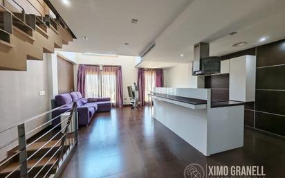 Sala d'estar de Casa adosada en venda en La Vall d'Uixó amb Aire condicionat, Calefacció i Terrassa