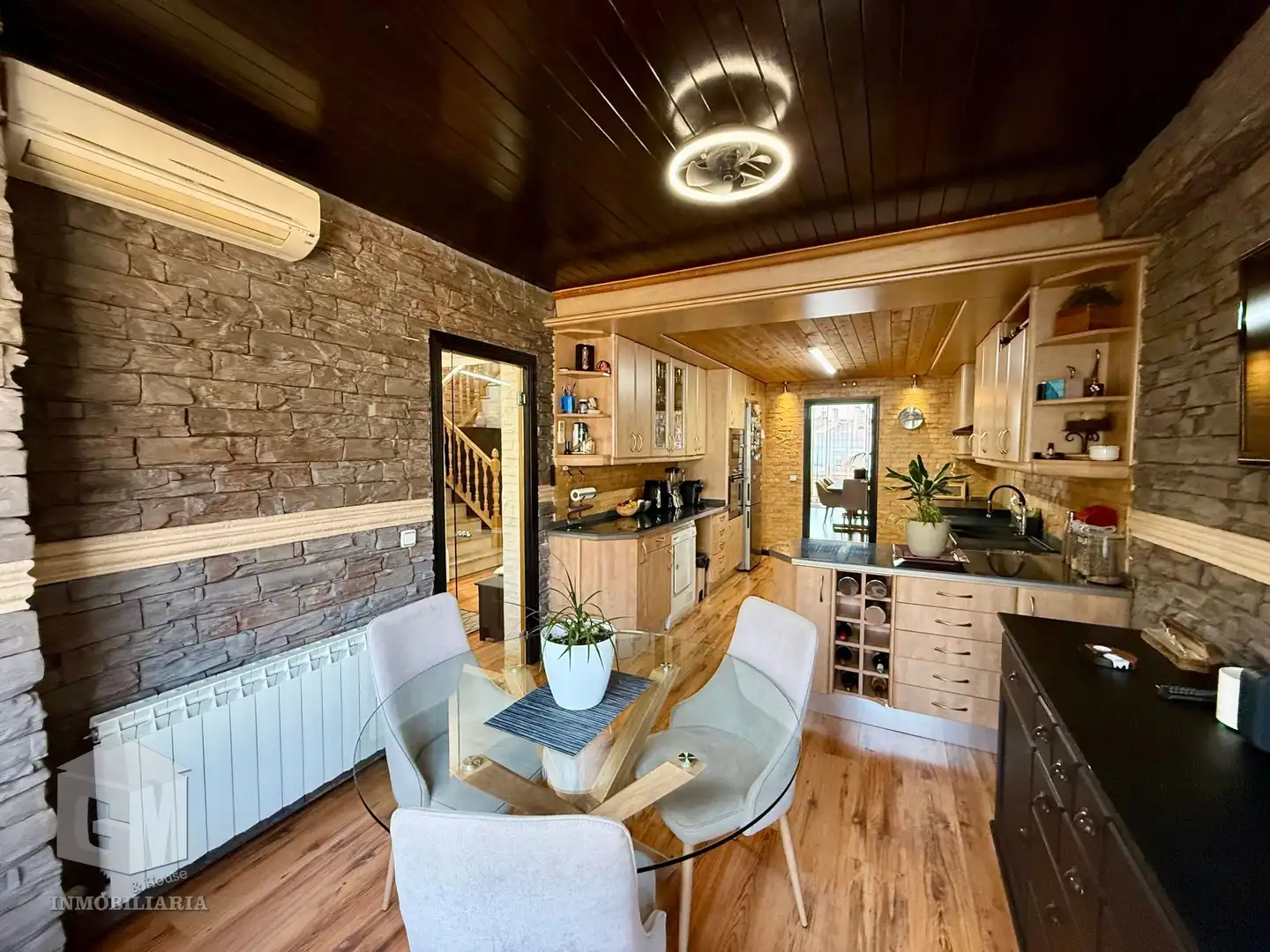Kitchen of Detached homes for sale in Arroyomolinos (Madrid)  with Air Conditioner, Heating and Private garden