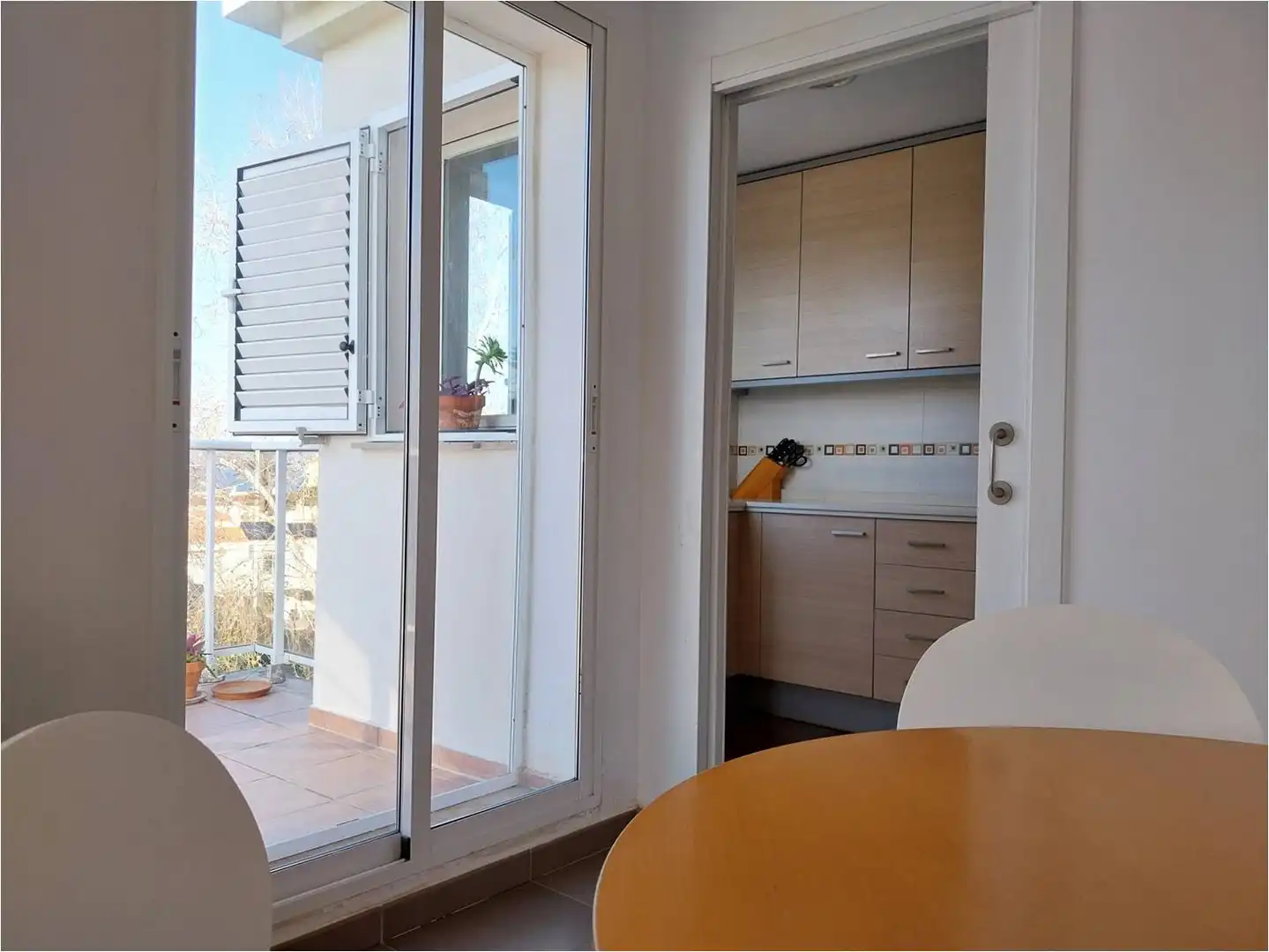 Terraza de Apartamento en venta en Dénia con Aire acondicionado, Calefacción y Jardín privado