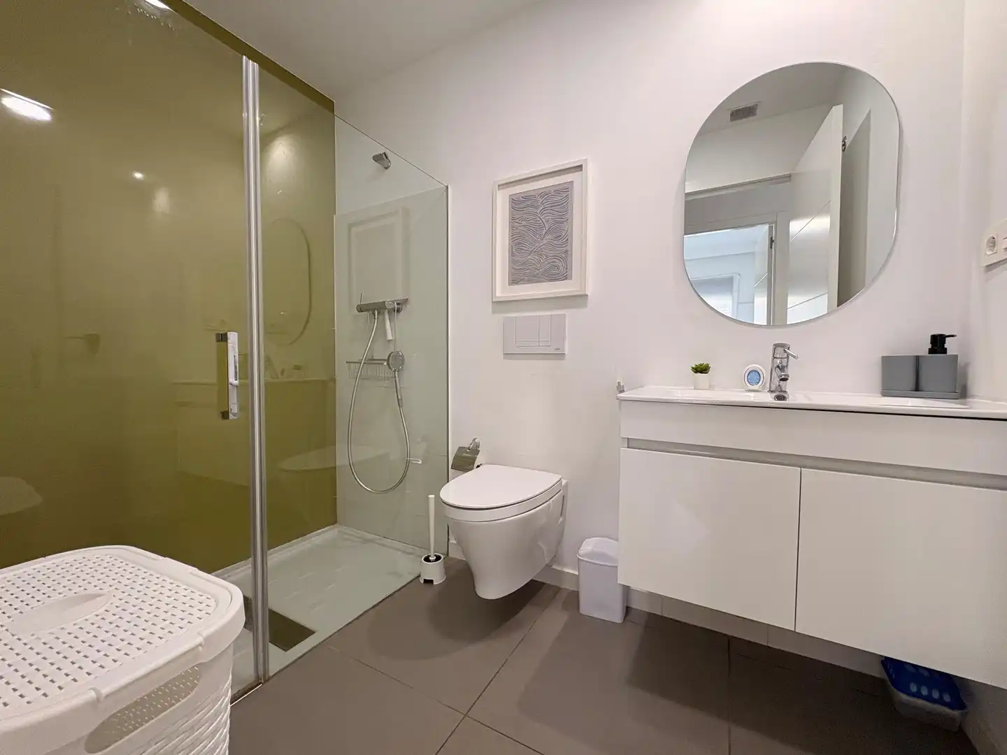 Bathroom of Flat for rent in Pilar de la Horadada  with Air Conditioner, Heating and Terrace