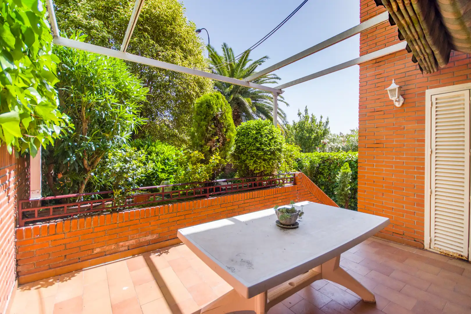 Terrassa de Casa adosada en venda en Getafe amb Aire condicionat, Calefacció i Jardí privat