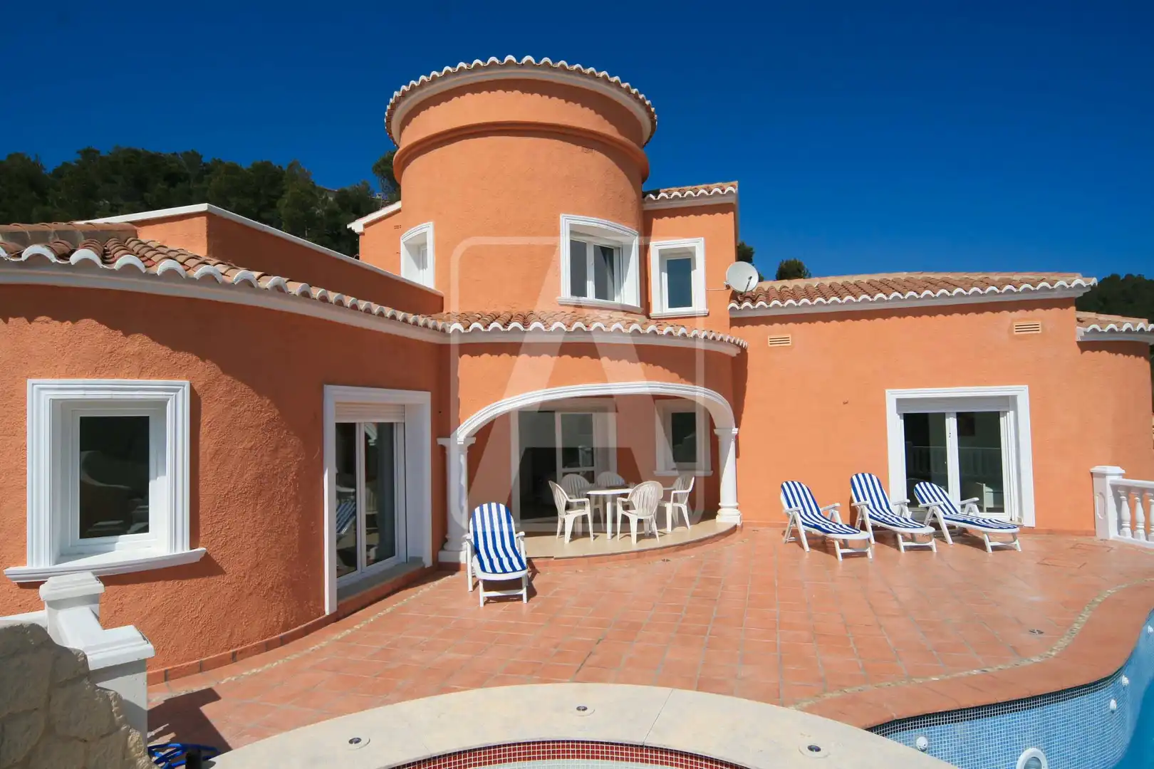 Exterior view of Houses for sale in Jávea / Xàbia  with Air Conditioner, Heating and Private garden