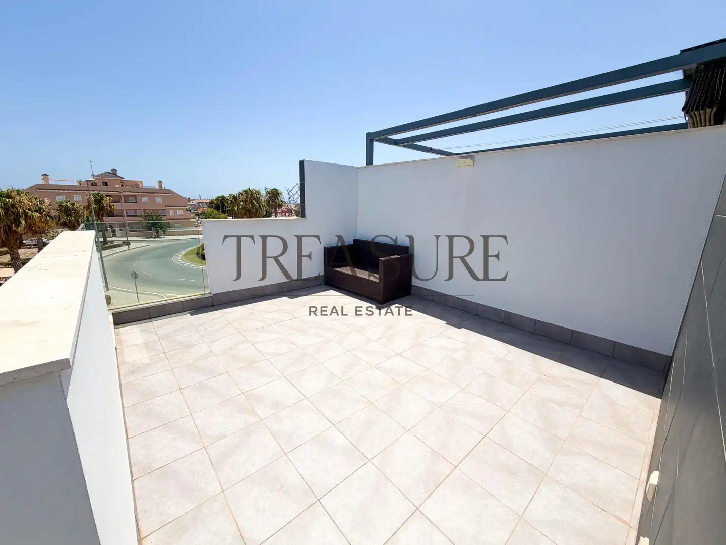 Terraza de Casa o chalet en venta en Pilar de la Horadada con Calefacción, Jardín privado y Terraza