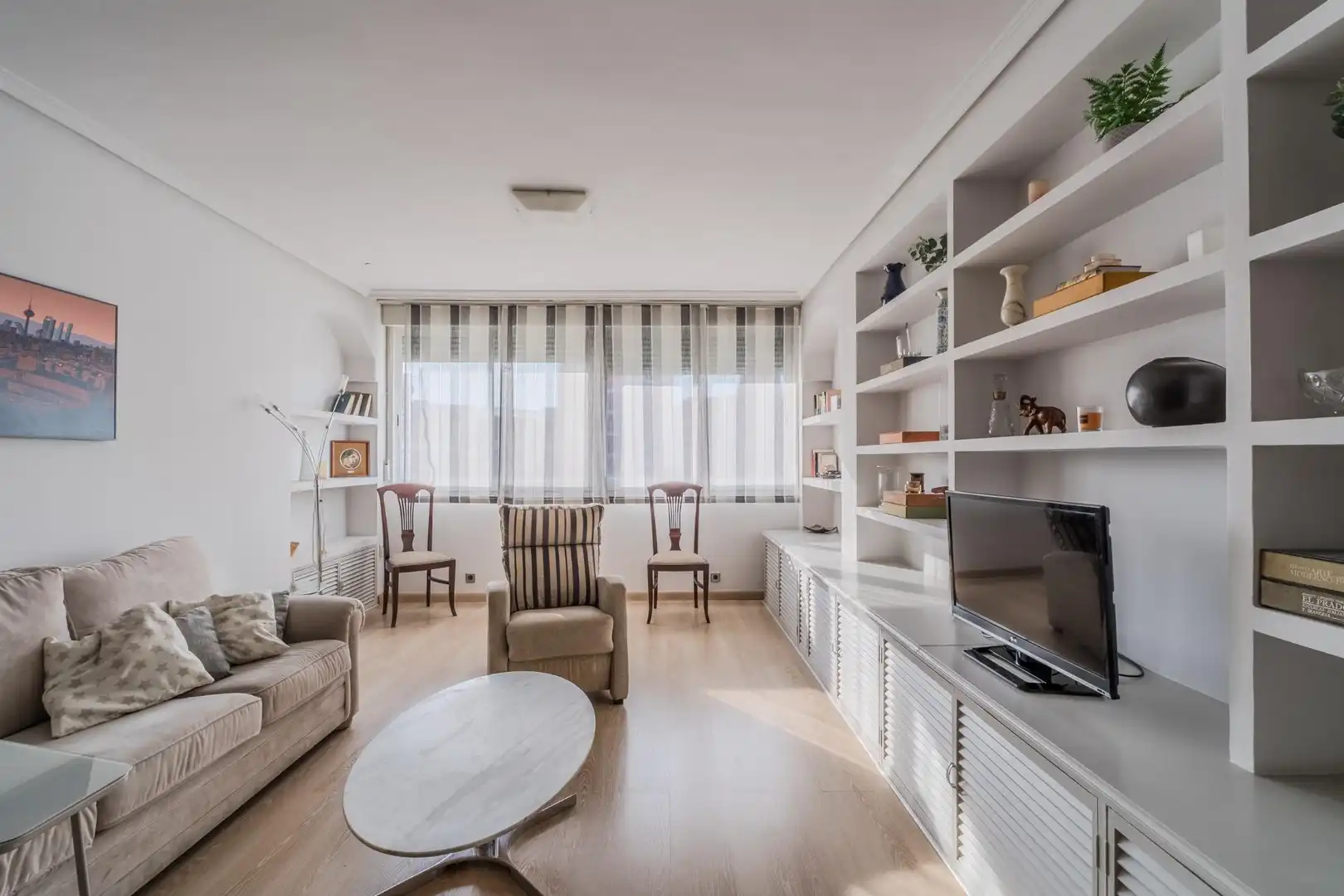 Sala de estar de Piso en venta en Madrid con Aire acondicionado, Calefacción y Amueblado