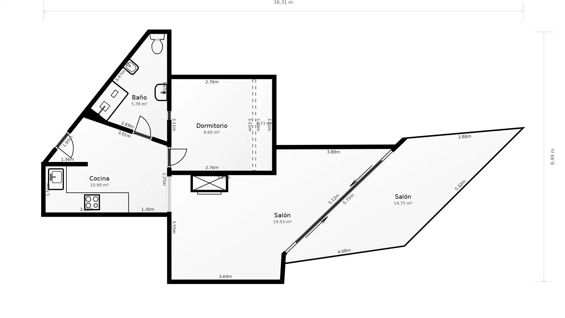 Piso en venta en Tossa de Mar con Calefacción, Terraza y Trastero