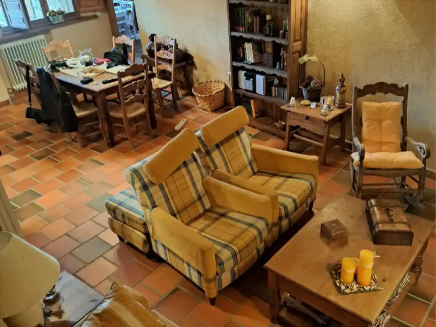 Sala d'estar de Pis en venda en Valleruela de Pedraza amb Traster i Moblat