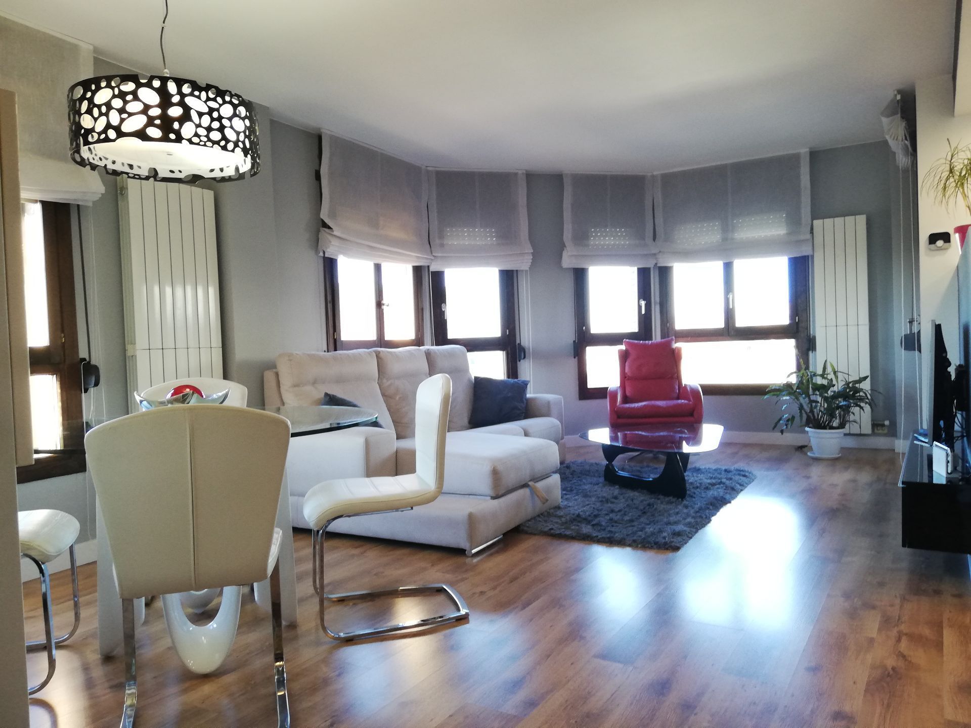 Living room of Duplex for sale in Monzón  with Air Conditioner, Heating and Furnished