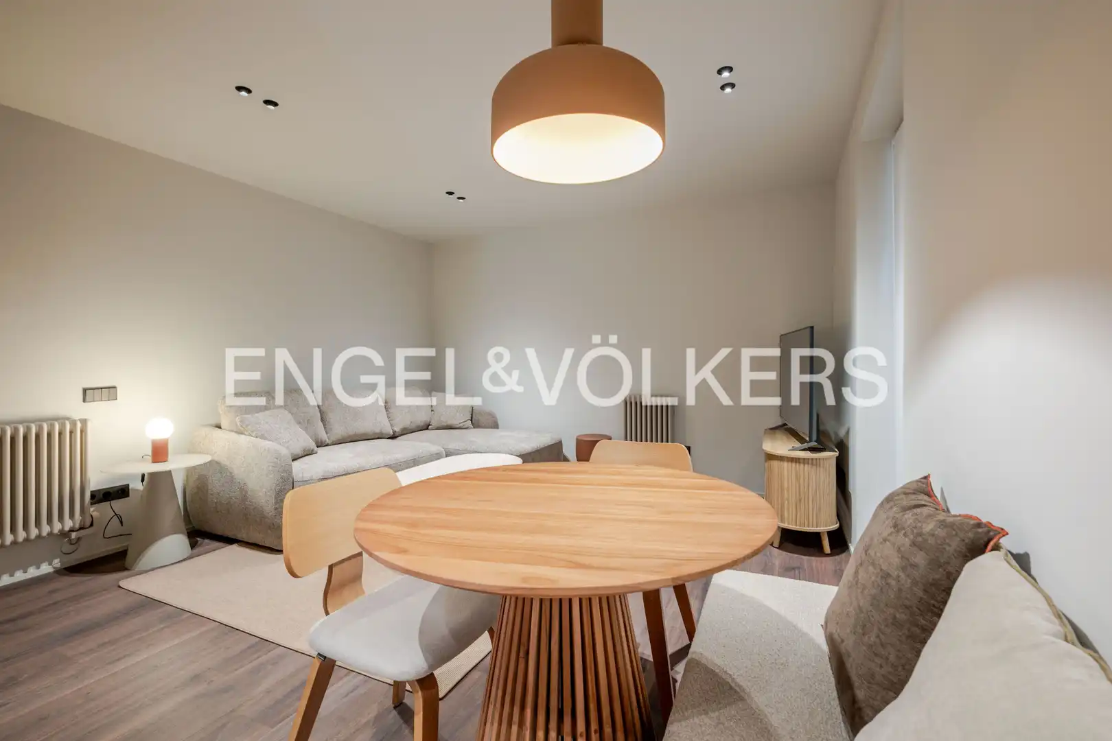 Sala de estar de Dúplex de alquiler en Zarautz con Calefacción, Amueblado y Balcón