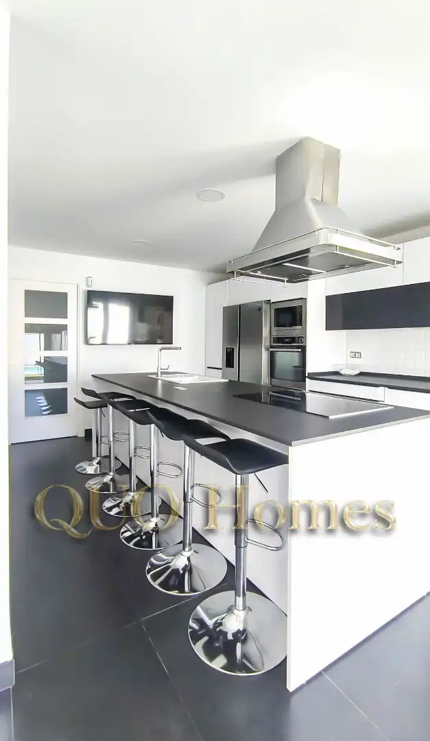 Kitchen of Detached homes for sale in Jerez de la Frontera  with Air Conditioner, Terrace and Swimming Pool