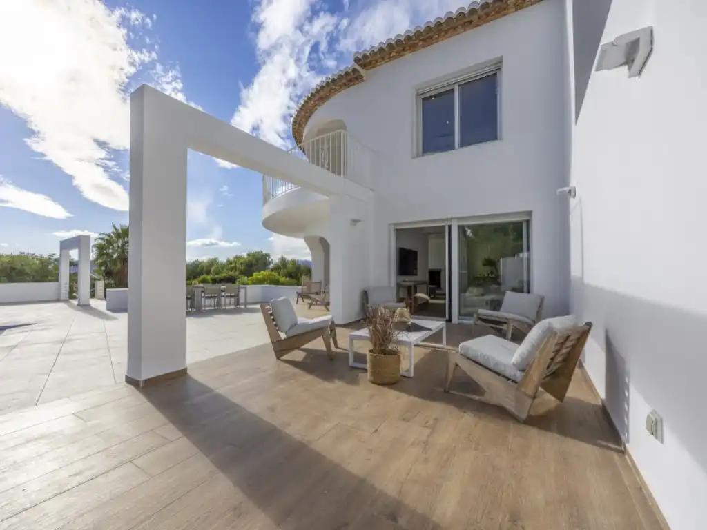 Terrace of Houses for sale in Jávea / Xàbia  with Air Conditioner, Terrace and Swimming Pool