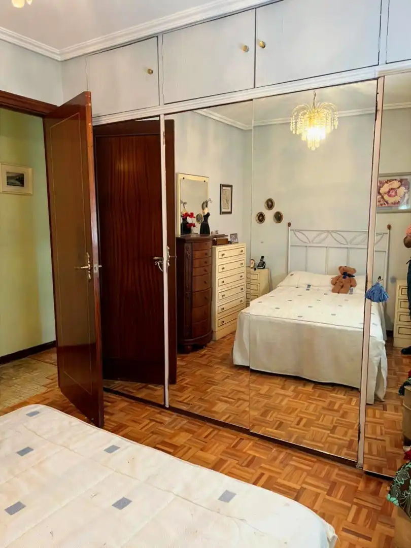 Schlafzimmer von Wohnung zum Verkauf in Madrid mit Heizung, Parkett und Terrasse