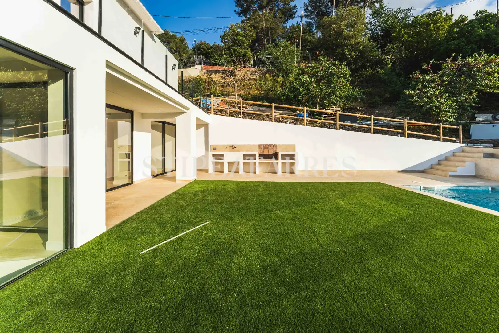 Terrassa de Casa o xalet en venda en Sant Andreu de Llavaneres amb Aire condicionat, Calefacció i Jardí privat