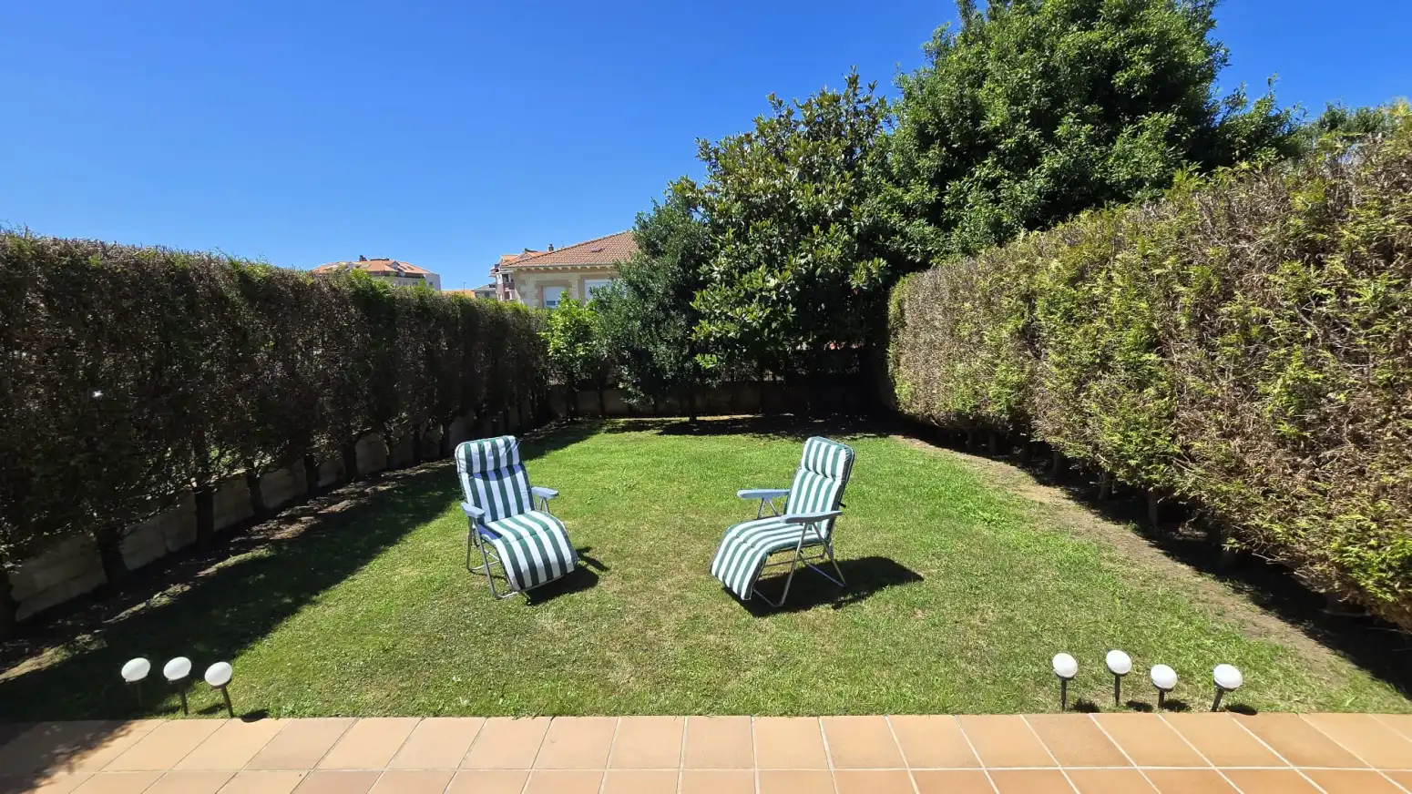 Jardí de Casa adosada en venda en Suances amb Calefacció, Jardí privat i Parquet