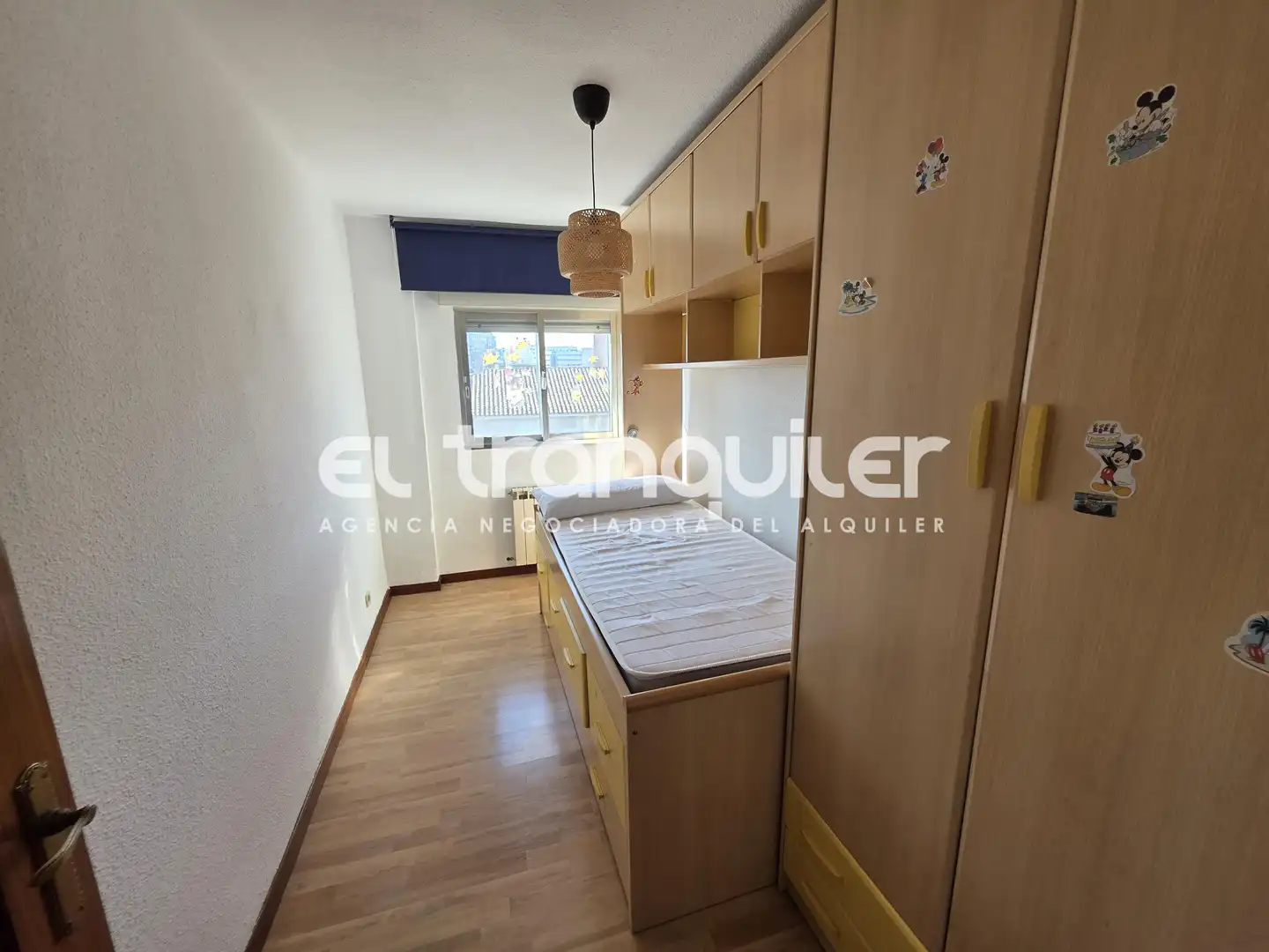 Bedroom of Flat for rent in Madrid  with Air Conditioner, Terrace and Furnished