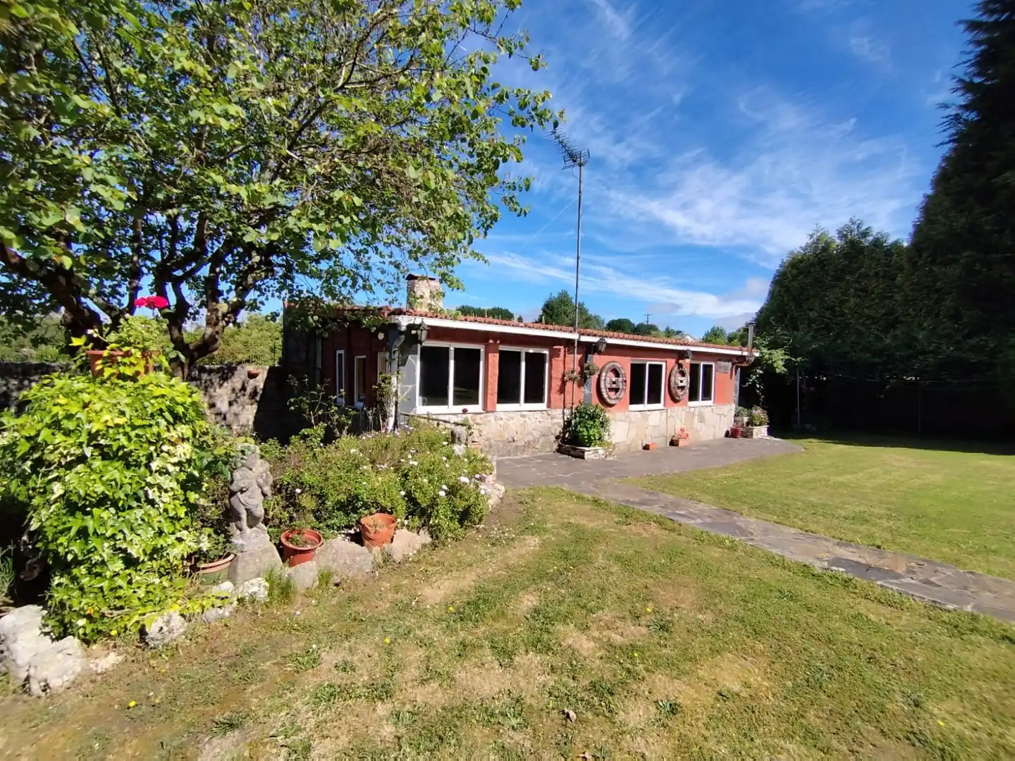 Vista exterior de Casa o chalet en venta en Cerceda con Calefacción, Terraza y Horno