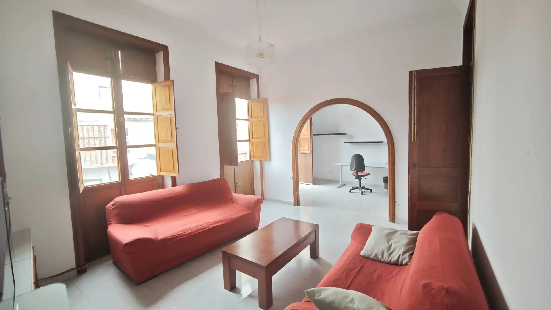 Wohnzimmer von Wohnung zur Miete in Las Palmas de Gran Canaria mit Balkon