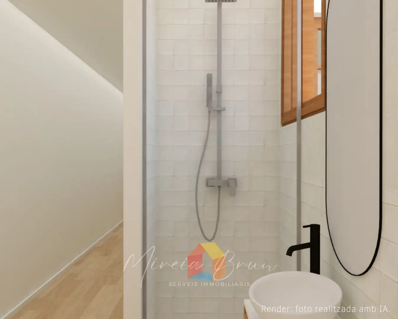 Bathroom of Flat for rent in Tona, Barcelona