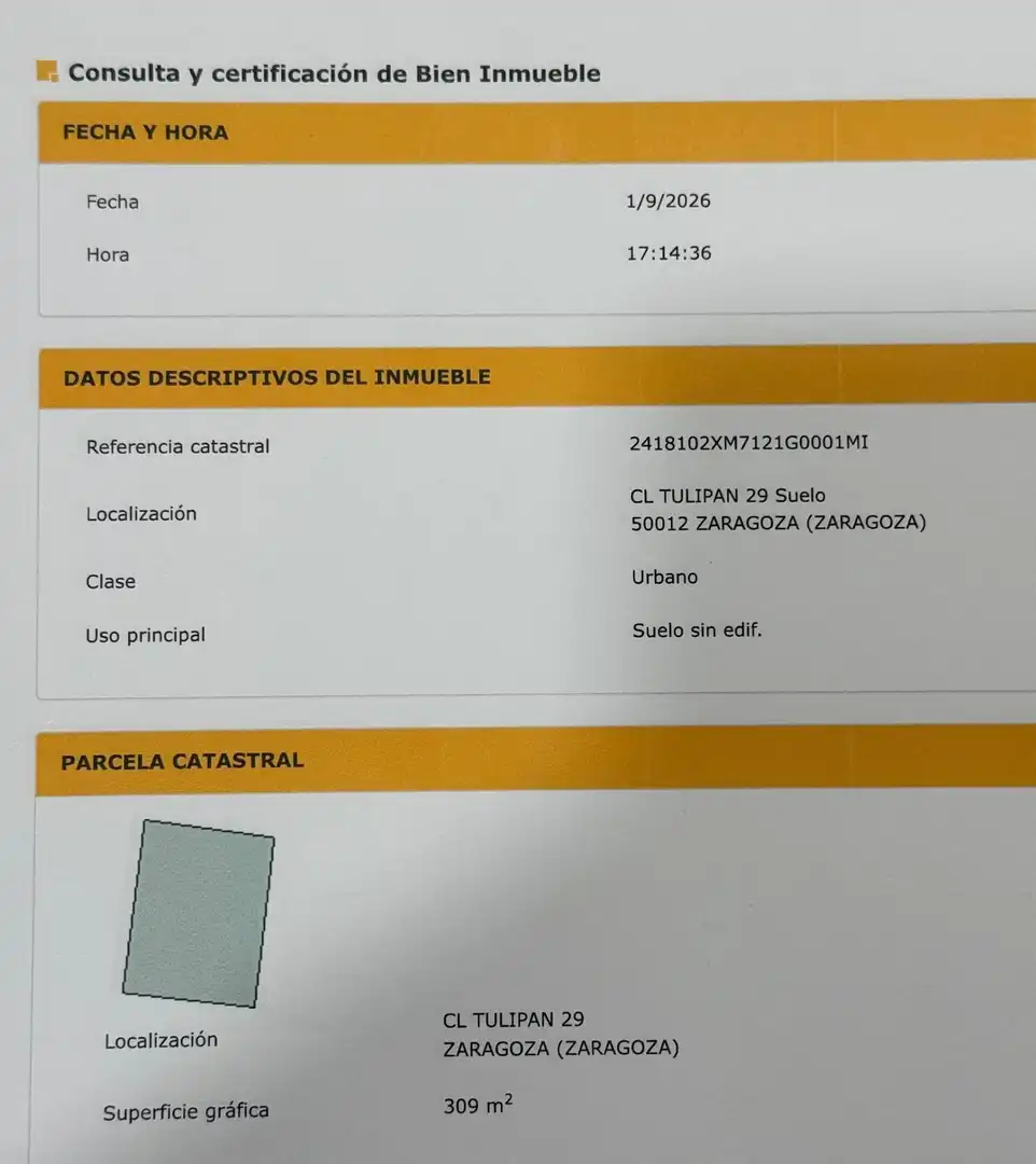 Terreno residencial en venta en Oliver-Valdefierro, imagen 5