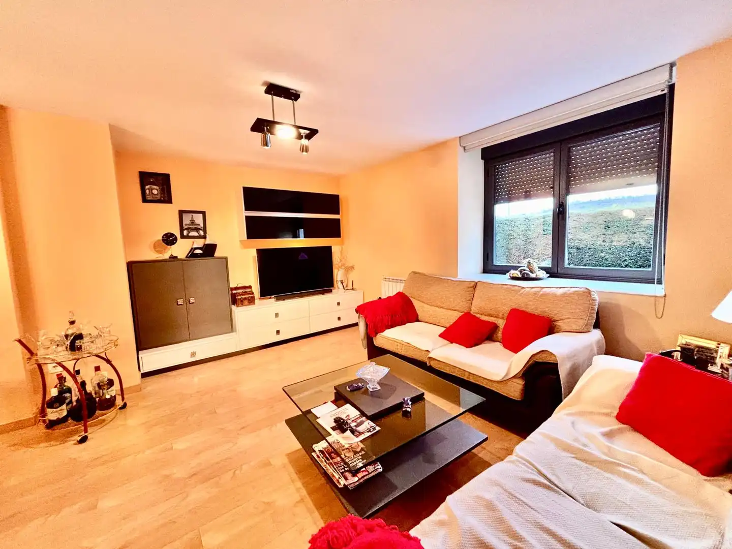 Sala de estar de Casa o chalet en venta en Turcia con Calefacción, Parquet y Terraza