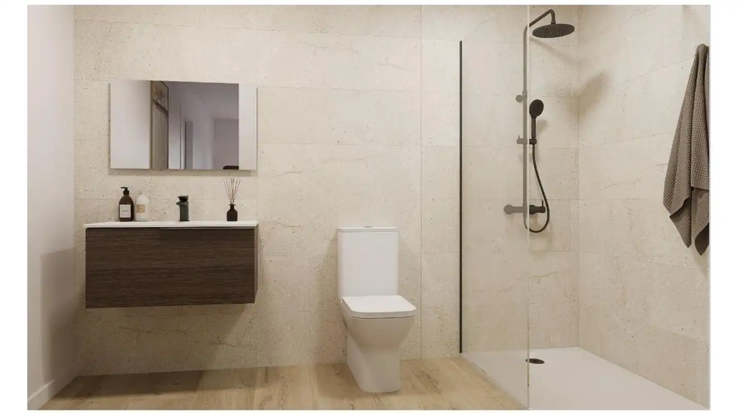 Baño de Casa o chalet en venta en Argés con Aire acondicionado, Calefacción y Jardín privado