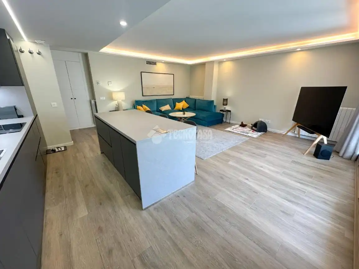 Sala d'estar de Pis en venda en Collado Villalba amb Aire condicionat, Calefacció i Terrassa