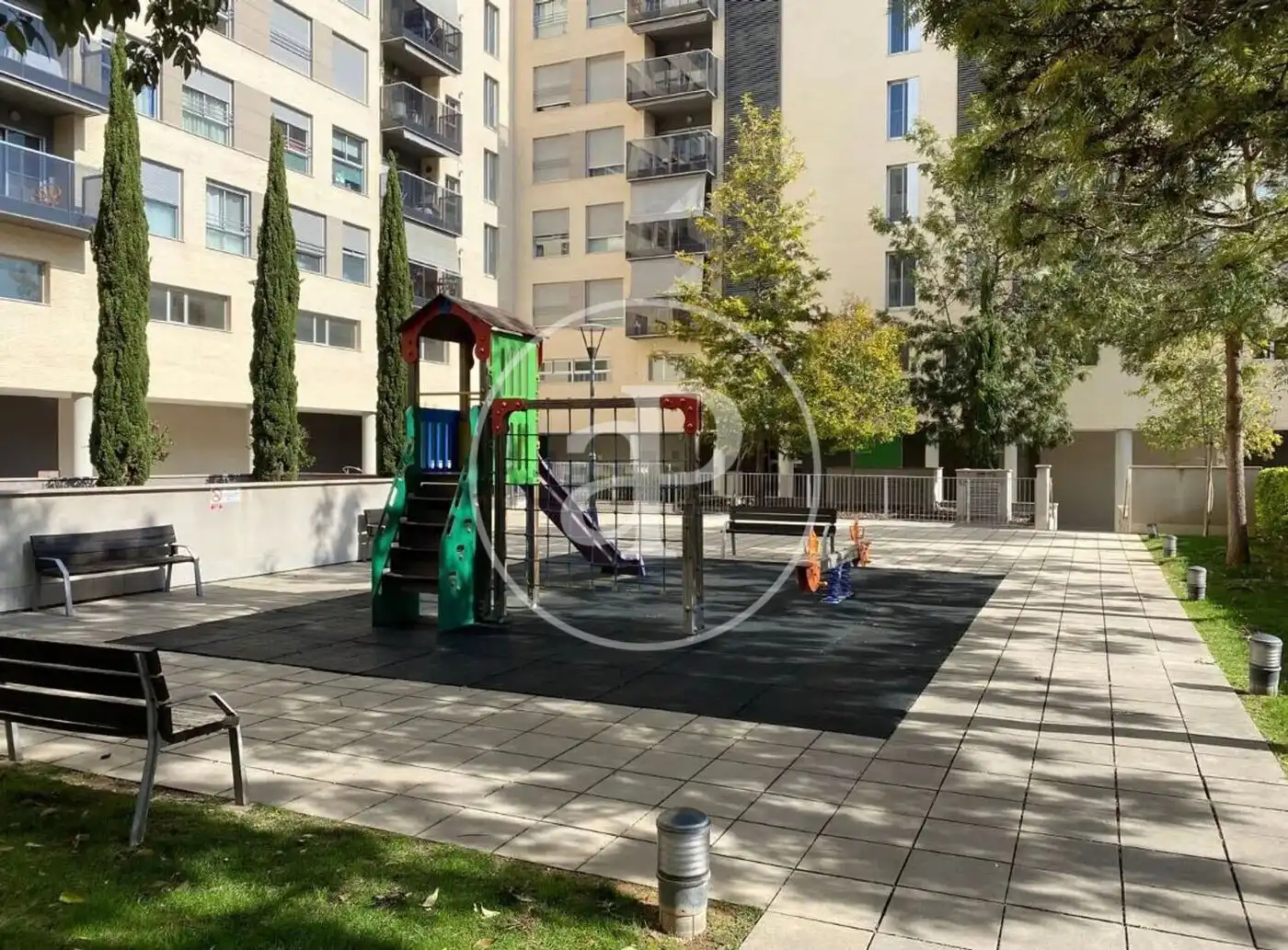Vista exterior de Pis de lloguer en Valencia amb Aire condicionat, Calefacció i Jardí privat