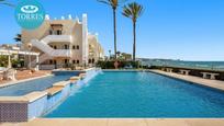 Swimming pool of Attic for sale in Estepona  with Air Conditioner, Terrace and Balcony