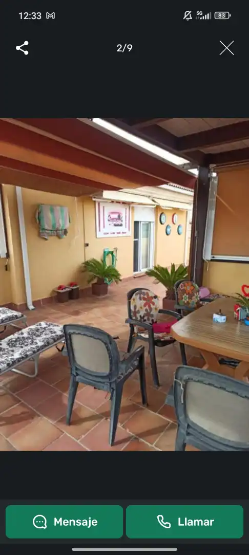 Terraza de Ático de alquiler en Cúllar Vega con Amueblado