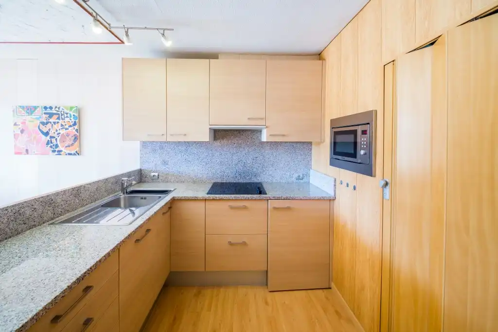 Cocina de Piso en venta en Castell d'Aro, Platja d'Aro i s'Agaró con Calefacción, Amueblado y Balcón