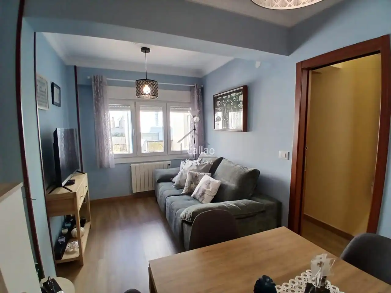 Sala de estar de Apartamento en venta en Ferrol con Calefacción