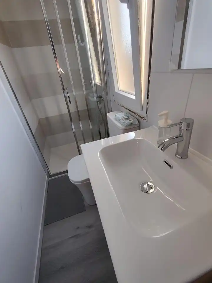 Bathroom of Houses for sale in Sanlúcar de Barrameda  with Air Conditioner and Furnished